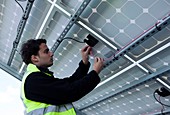 Solar panels maintenance