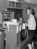 Met Office KDF9 computer,1965