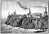 Cornish tin mines,19th century