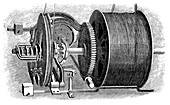 Elevator motor,19th century
