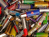 Used batteries