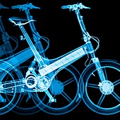 Electric folding bicycles,X-ray