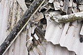 Household asbestos waste