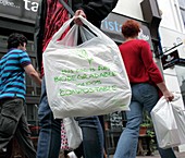 Biodegradable shopping bag