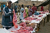Meat market,Mozambique