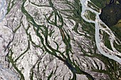 Braided river,Alaska