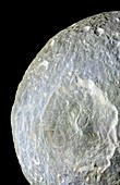 Saturnian moon Mimas,Cassini image