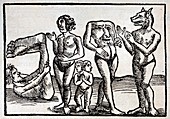 1552 Munster Cosmographia monster people
