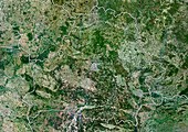 Belarus,satellite image