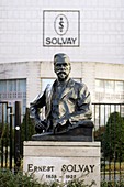 Statue of Ernest Solvay,Belgian chemist