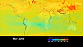 Global carbon dioxide levels,2009