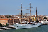 Sea Cloud II cruise ship,Venice