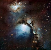 M78 reflection nebula,optical image