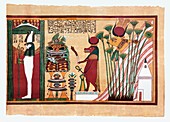 Ani,Hathor,and tomb