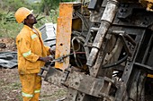 Mineral exploration drilling,Kenya