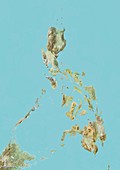 Philippines,satellite image