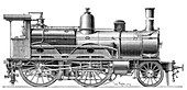 Compound steam locomotive,1889