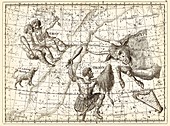 Uranographia constellations,1801