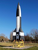 V-2 rocket display,Peenemunde,Germany