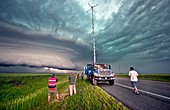 Storm chasing,Nebraska,USA