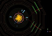 Proton collision