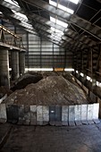 Heavy metals recycling factory