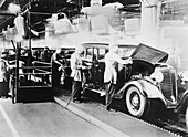 Dodge Main automobile factory,1934
