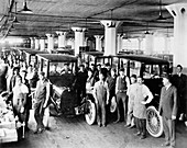 Dodge Brothers automobile factory,1919