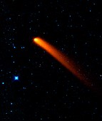 Comet Siding Spring,infrared image