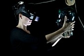 Virtual reality phobia therapy