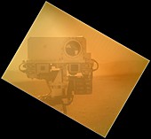 Curiosity's Remote Sensing Mast,Mars
