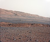 Gale Crater landscape,Mars