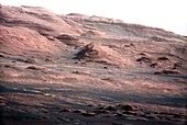 Mount Sharp rock formations,Mars