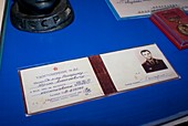 Yuri Gagarin's identity card
