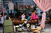 Fish farming family,Vietnam