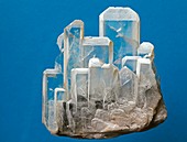 Barite crystals