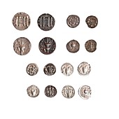 Coins from the Shimon Bar Kokhba revol