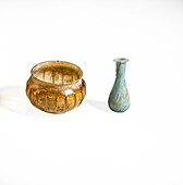 Roman glass container