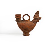Zoomorphic terracotta vessel