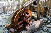 wooden Waterwheel model
