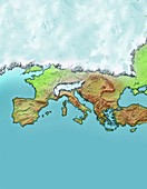 European glaciation,artwork