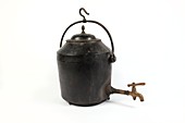 19th Century iron kettle