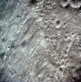 Lunar crater,Apollo 15 photograph