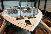 PlanetSolar boat construction