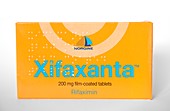 Pack of Xifaxanta tablets