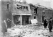 Bomb damage,Great Yarmouth,1915