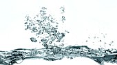 Water impact,high-speed image