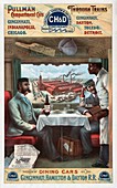 Pullman dining car,1894