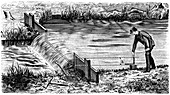 Weir and river measurements,1897