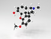 Codeine molecule